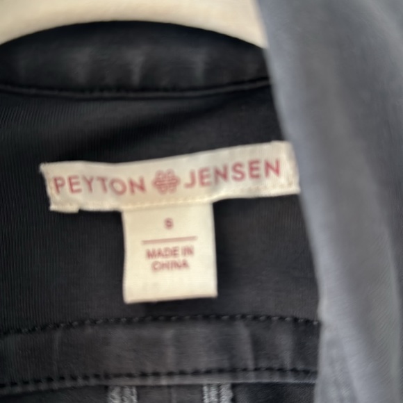 Peyton Jensen moto jacket - adorable!!! Purchased from Evereve - Picture 3 of 3